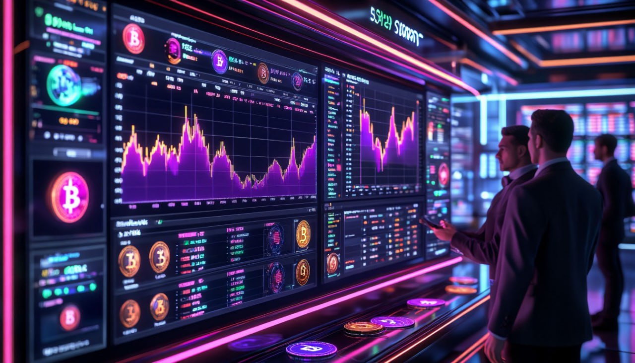 Интерфейс криптообменника для безопасного обмена цифровых валют в режиме онлайн